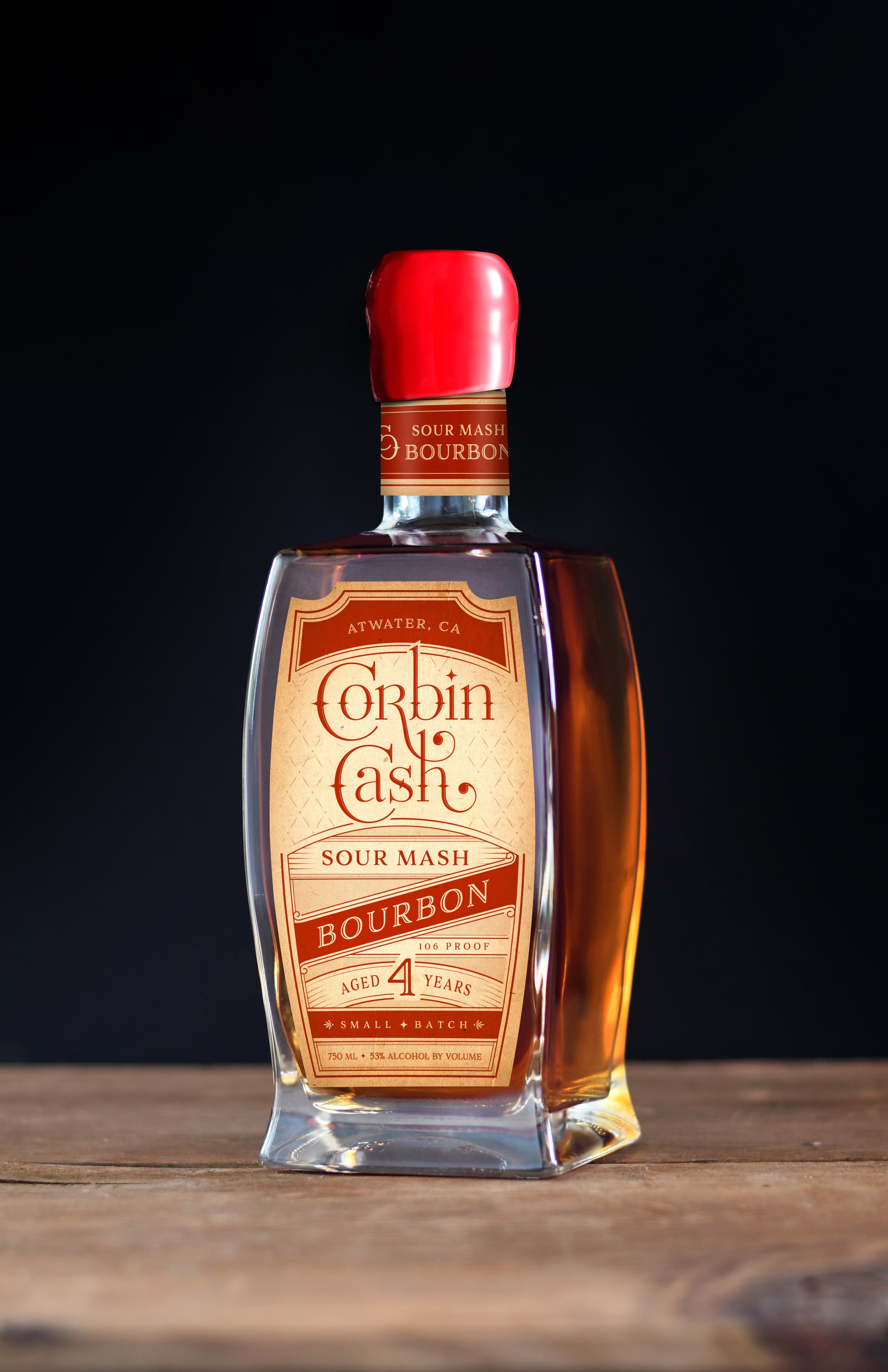 Corbin Cash Sour Mash Bourbon (750ml) | Corbin Cash